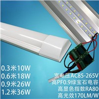 40x New LED purification fixture 2FT 3FT 4FT 18W 26W 36W LED Surface Mounted Ceiling Lamps Replace T5 / T8 LED Tube Light