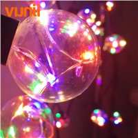 8M Retro Round G40 RGB Led String Light 25 Bulbs Guirlande Lumineuse Fairy Garland Light Waterproof for Wedding/Party/Xmas Decor