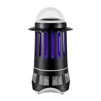Night Lighthouse Shape UV Mosquito Control Lamp Pest Fly Bug Moth Killer Light Zapper Pest Control Outdoor Light