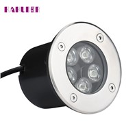 KAKUDER Underground Lamps 12V 7W LED In-Ground Garden Light Buried Path Road Square Plaza Lamp Waterproof L70523 DROP SHIP
