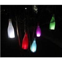 Viosliteled  5 pcs/lot Outdoor Solar Bottle Hanging Lamp Courtyard Droplight Garden Lawn Lamp Landscape Light