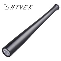 SMTVEK 3 Modes CREE Q5 Outdoor Hard Light  LED Flashlight Aluminum waterproof Baseball bat shape Torch light for 18650 or AAA*3