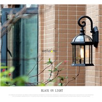 Europe retro wall lights sconces outdoor waterproof porch wall lamp garden light on the wall landscape balcony lamp
