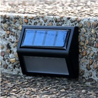 Coquimbo Waterproof 2PC 6LED*2LM LED Solar Panel Wall Lamp Built-in Rechargeable Battery Solar Power High-Brightness Wall Lamp