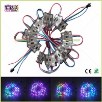 500pcs/lot Waterproof IP65 LPD 6803 led module 4leds/piece 5050 SMD pixel module DC12V channel letter led string module light