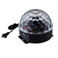 1PCS  DMX512 RGB LED Disco DJ Stage Lighting Crystal Magic Diamond Ball Laser Lights RGB LED MP3 DJ Club Pub Disco Party