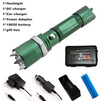 5000 Lumnes Flashlight LED CREE XP-E Tactical Flashlight Torches Zoomable Flash Light Lamp Lanterna Torch For 18650 Battery