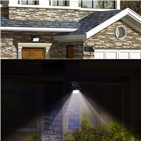 28 LEDs Outdoor Lighting Solar Light Motion Sensor with Separable Solar Panel Waterproof IP64 Street Light for Garden Security