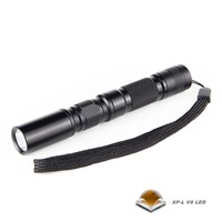 Portable Mini COURUI C3 XPL V6 LED Tactical Flashlight Hunting camping Gift light 2*AA Or 1*14500