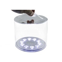 Lumiparty 2017 Hot Sale 10LED Solar Powered Foldable Inflatable Protable Light Lamp For Garden Yard Led Solar Light Outdoor