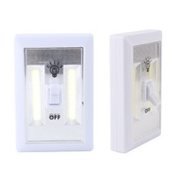 ON/OFF Mode Switch Night Lamp Wireless Battery operated Wall Switch Night Light for Bathroom Closet Stairs Lamp With Magnet