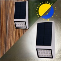 Solar Powered 15 LED Solar Light High Brightness Waterproof Outdoor Fence Garden Emergency Light Lamp