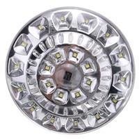 New Arrival 22 LED Solar Light Outdoor Garden Light  Hiking Tent Light Camping Hanging Lamp With Remote Control Pure White