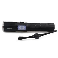 Zoomable T6 LED Super Bright Flashlight Torch 1000 Lumen 5 Mode Bike Flash Warning Lamp Flash Light + USB Charging Function T0