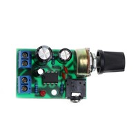 LM386 Mini Audio Power Amplifier Board DC 3V~12V 5V Module Adjustable Volume  W315