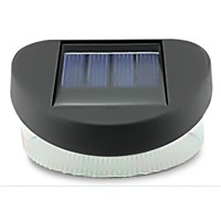 2led Solar Led Wall Lamps Outdoor Solar Led Lights Waterproof Fence Garden Home Solar Powered Panel LED Gutter Stairway Lights