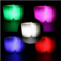 LED Folding Night Light Creative Book Light Table Lamp Home Novelty Decorative USB Rechargeable Lamp Five Color Night Light