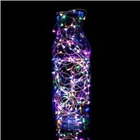 2017 New 3M 30LED Button Cell Powered Silver Copper Wire Mini Fairy String Lights 531