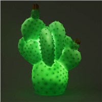 LED Night Light Novelty Luminaria Cactus Nightlight Desk Lamp For Children Decor