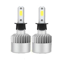 High or Low Beam  Headlamp Lamp Bulbs LED Headlights auto accessory  2 pcs fog lamps