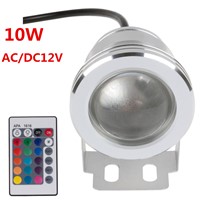 20pcs/lot 10W underwater led lights Led Landscape fountain lights IP68 AC/DC12V DHL/Fedex Free ship