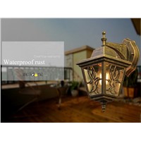 LED Outdoor Retro Wall Lamp 110V 220V Balcony Garden Waterproof Wall Lamp IP65