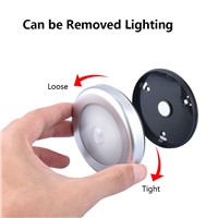 5 pcs/lot Magnetic LED Night Light Infrared IR Bright Motion Sensor Lamp Activated Wall Lights Auto On/Off Battery Operated