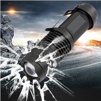 Mini penlight LED Flashlight Torch 2000LM Waterproof 3 Modes zoomable Adjustable Focus Lantern Portable Light use AA Battery