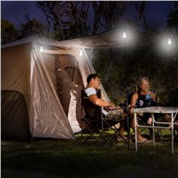 ZjRight 8pcs/lot Solar Lamp Powered Portable Led Bulb Light Solar Lamp Led Lighting Solar Panel Camp Tent Night Fishing Lighting
