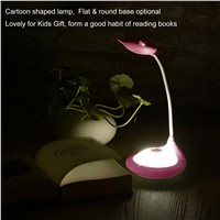 LED Lamp Eye-protection Table Lamp Touch Switch 3-level Dimmable Rechargeable Lithium 360 Degree Adjustmentable Body 2017
