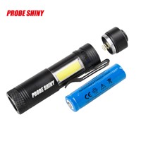 High Quality Super Bright XM-L T6+COB LED 4 Mode 3500Lm 14500 Flashlight Torch