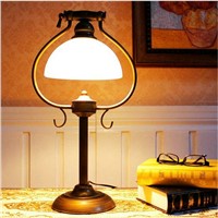 Vintage Table Lamps Dimmable Table Mamp for Bed Room Study Bedside Lamp lampara de mesa lampara escritorio lampade da tavolo LED