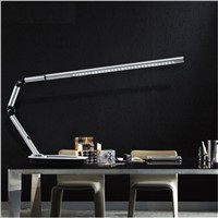 Crisp Glow Table Lamp 9W Polished Metal Body, Adjustable Versatile Reading Lights, Modern Elegance Sleek Lamp