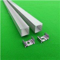 5-30pcs/lot 40inch led aluminium profile for led bar light, slim 14.5*14.5mm channel, 12mm strip aluminum housing