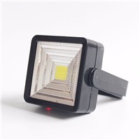 Ultra Bright Camping Light Multi-Powered USB &amp;amp;amp; Solar Rechargeable Cob LED Floodlight Emergency Lamp Portable Working Lamp