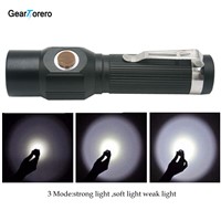 3 Mode Charging LED Flashlight T6 LED  Flash light Lamp Torch Outdoor Camping Hiking Cycling Lighting