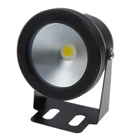 Led Underwater Light 10W 12v Cool White Warm White Waterproof IP68 Fountain Pool Lamp Black Cover Body For Outdoor