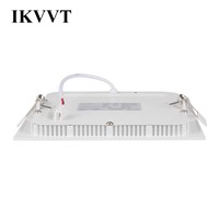 ILLUSION@2pcs/pack led panel light LED Ceiling Recessed Light AC100-240V LED Downlight SMD 2835 12W Cool Indoor lighting