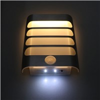 LED Motion Sensor Lamp Light Activated Night Light Wireless USB  Rechargeable Wall Lamp Pure White Warm motion sensor night lamp