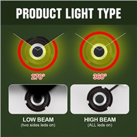 LED Headlights Headlamp Lamp Bulbs High or Low Beam auto accessory car styling