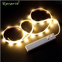Lighting Strings Battery Operated 1M LED Strip Light Wireless PIR Motion Sensor Wardrobe Cabinet l70704