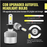 LED Headlights   Headlamp Lamp Bulbs High or Low Beam 2 pcs car accessory fog lamps H3