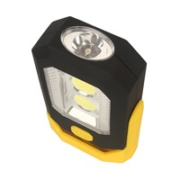Multi-function Strong Magnetic Magnet Work with Batteries Tents Lamp Camping Light COB + LED Flashlight