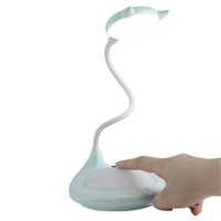 High Quality  Cute 3 Modes Touchable 20 LED Eye-Protecting Rechargable Table Reading Lamp for Kids Gift