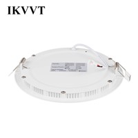 ILLUSION@ LED Round Panel Lights 6W Surface Ceiling Recessed high brightness SMD2835 Ceiling Lamp Down Light 430lumious