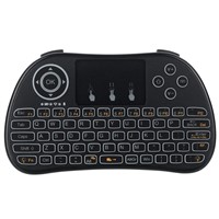 Free DHL 20pcs/lots P9-L Handheld Wireless Mini Keyboard Air Mouse with Backlight Function Touchpad(led light)