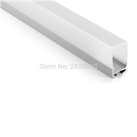 10 X 1M Sets/Lot  aluminum profiles for led lighting and aluminum led strip fixture channel for ceiling or pendant lamps
