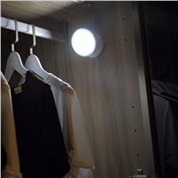 360 Degree Rotate Intelligent LED Night Light USB Human Body Sensor Lamp Magnetic Magnet Adsorption Corridor Wardrobe Wall Lamp