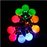 Novelty 10PCS LED Light String LED Bulb Balls Lights Wedding Party Home Garland Fairy Lamp