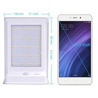 TRANSCTEGO 20 Led Solar Light Garden Lamp Motion Sensor PIR For Garden Decoration Waterproof Outdoor Lamps Solar Powered Lights